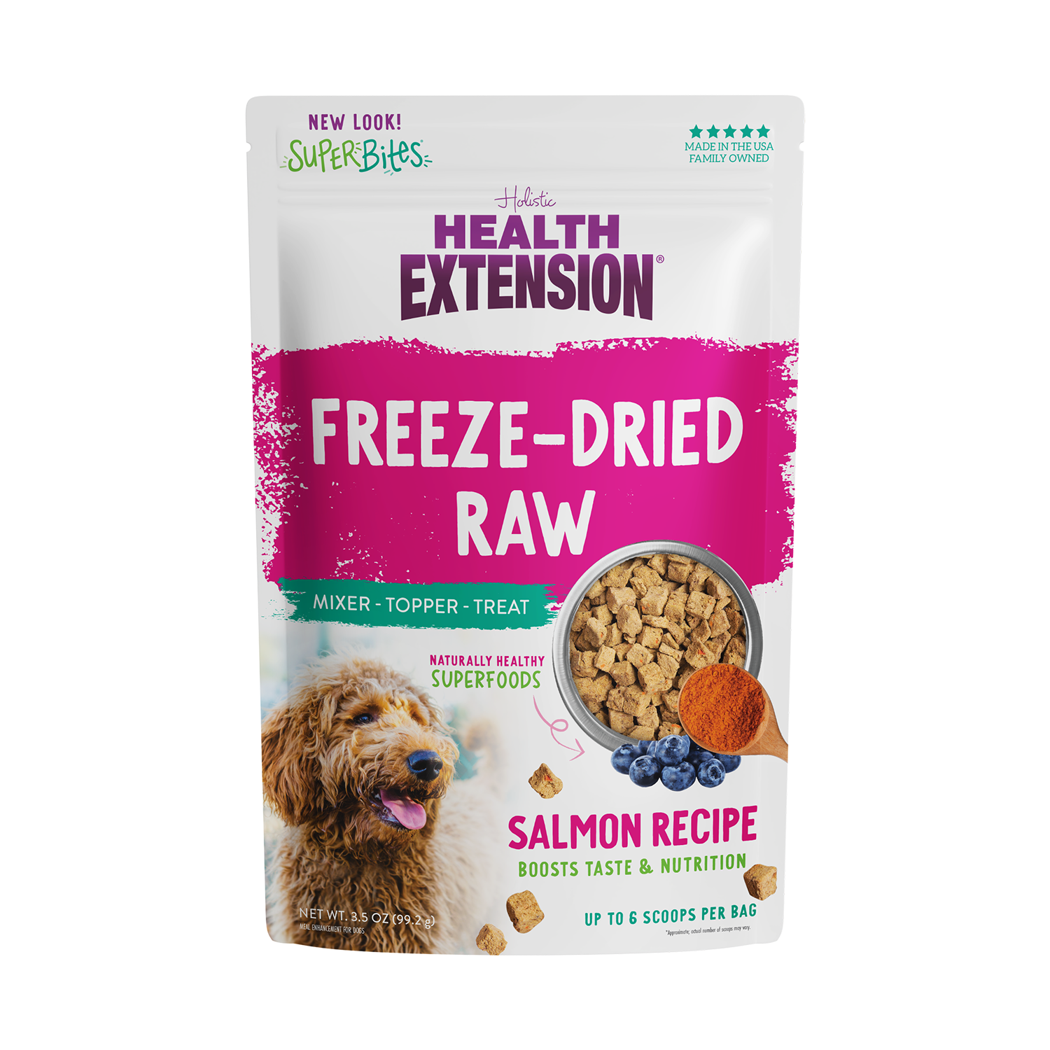 Freeze dried salmon outlet dog food