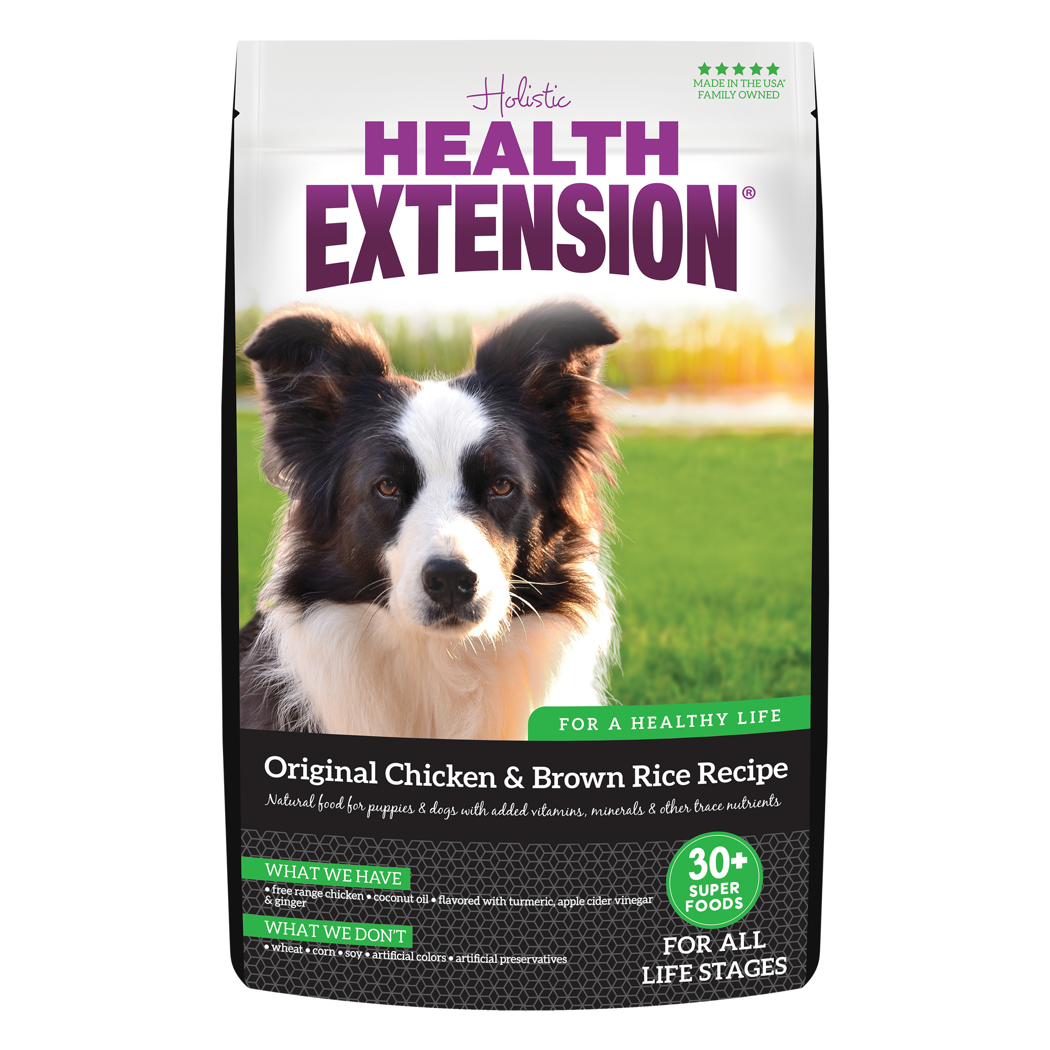 Health extension hot sale dog food canada