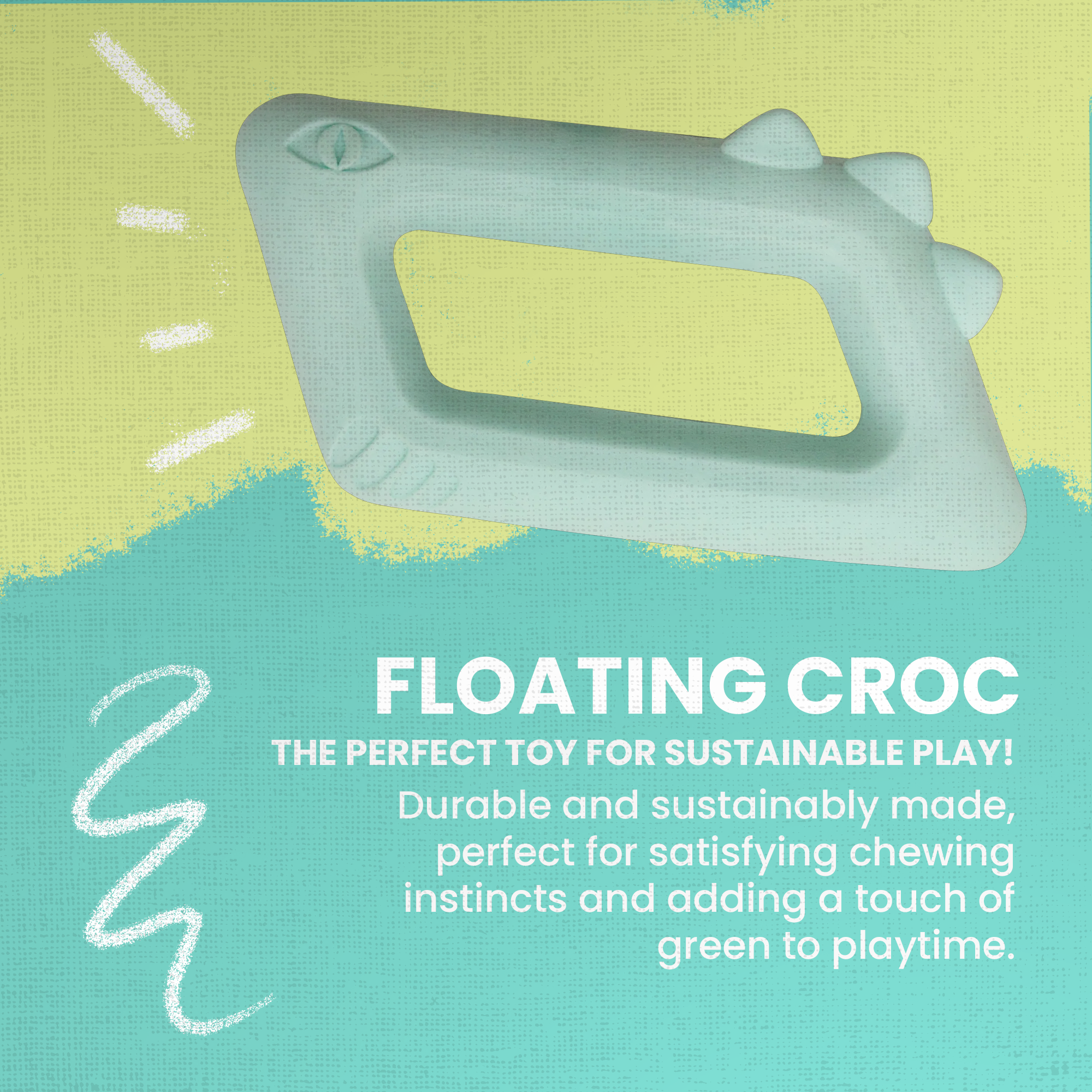 Floating Croc