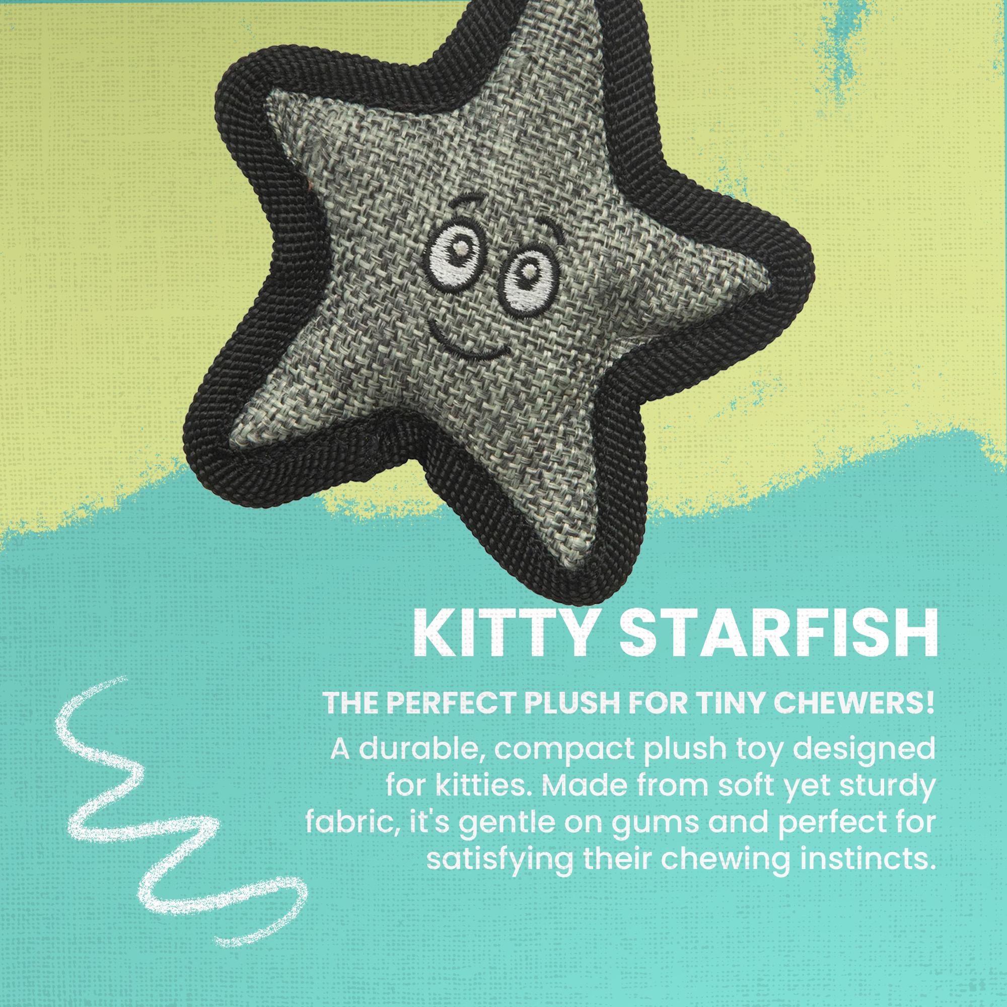 Kitty Starfish with Catnip