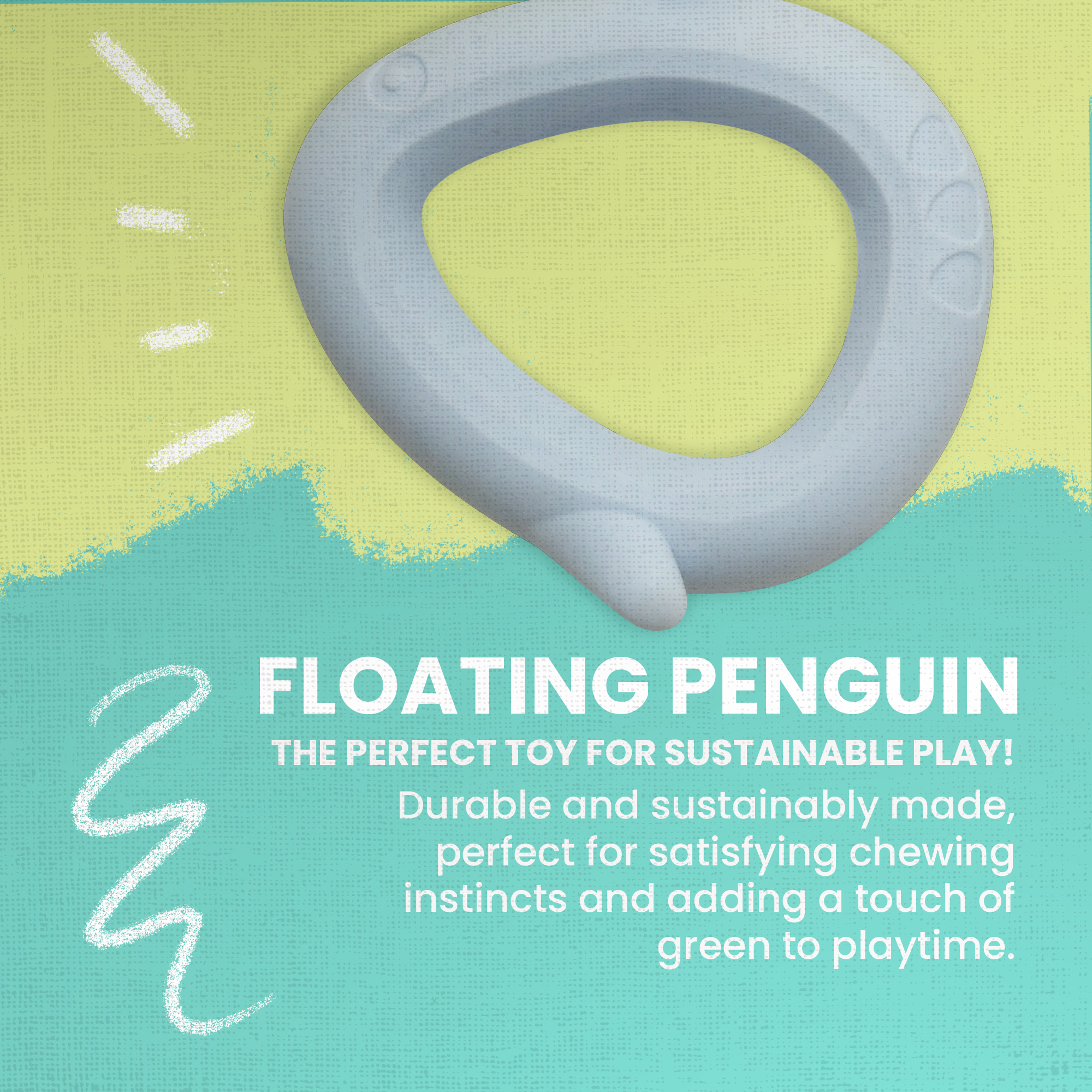 Floating Penguin