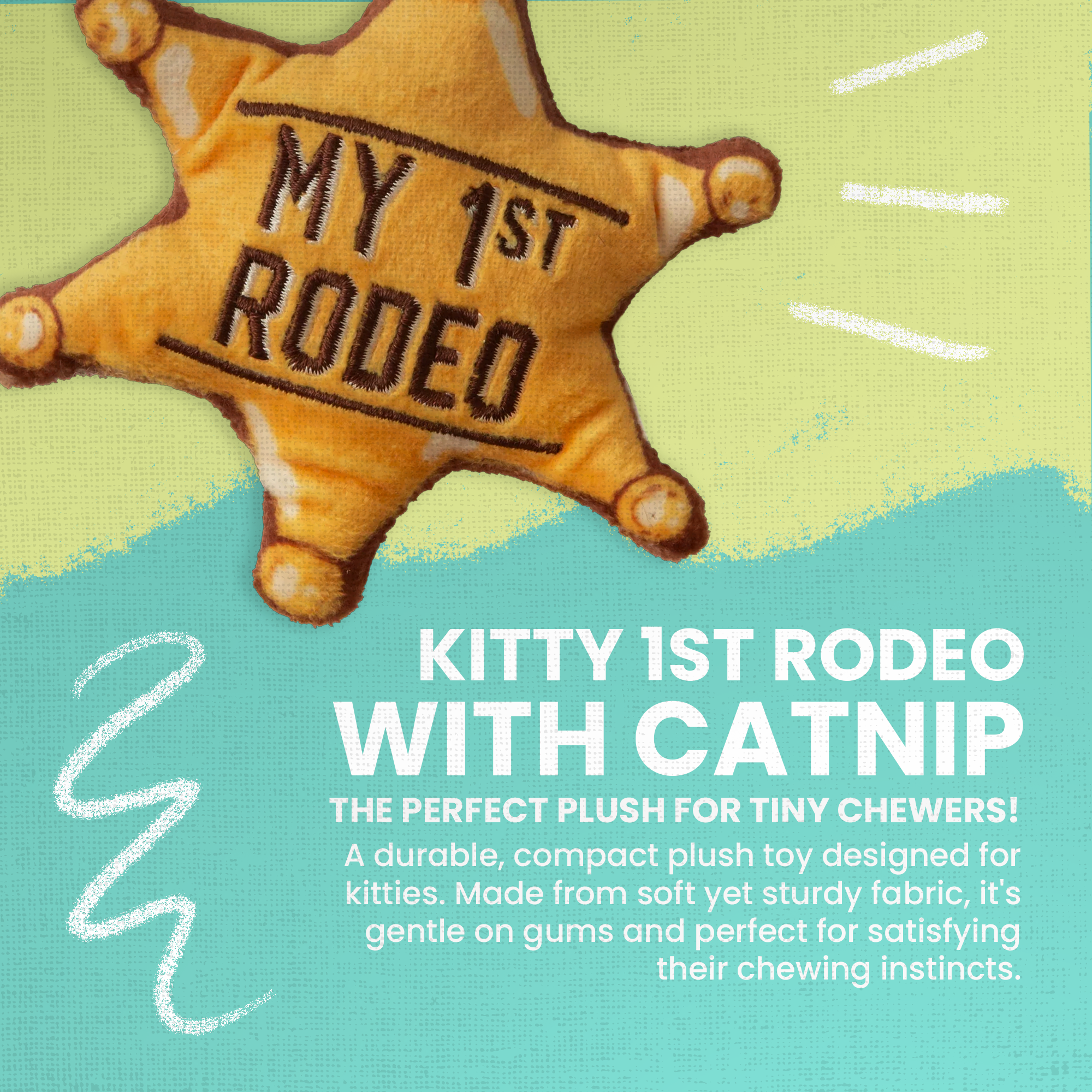 Kitty 1st Rodeo with Catnip