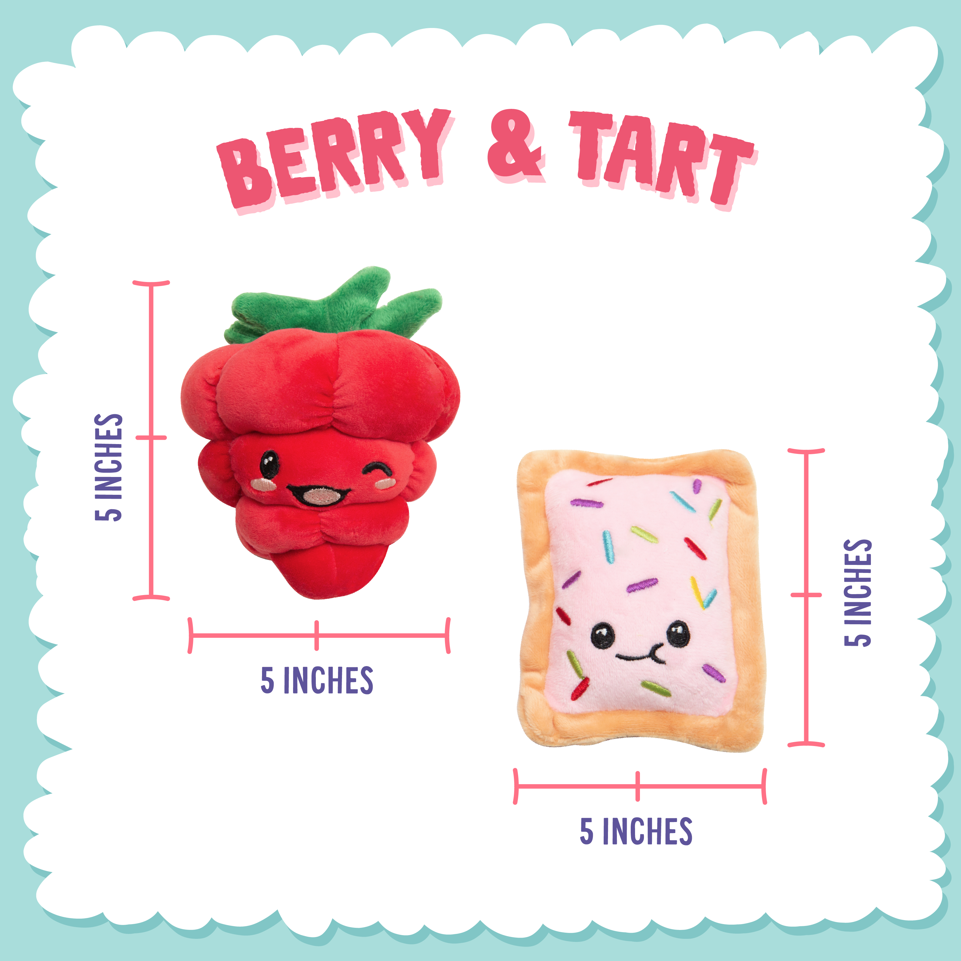 Poptart and Raspberry 2pk