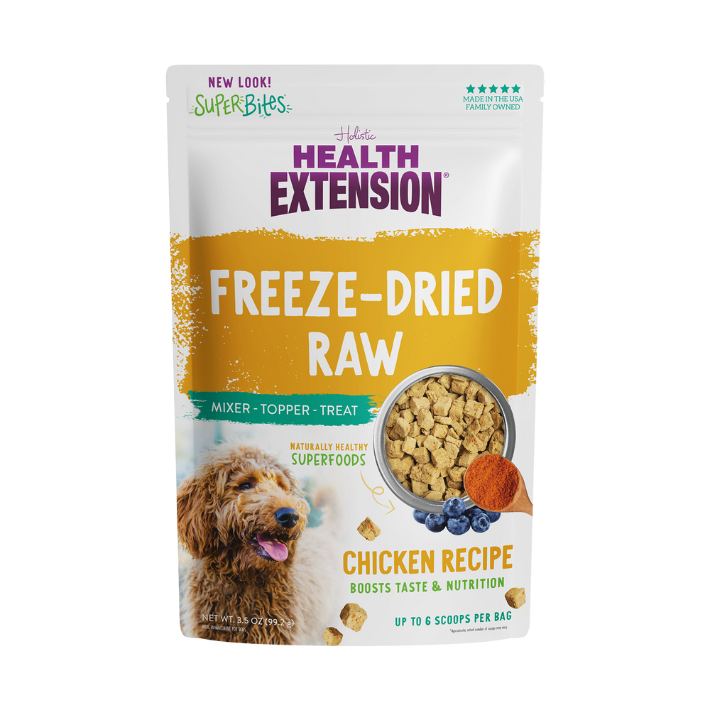 Health Extension SuperBites Freeze Dried Chicken Meal Mixer for Dogs