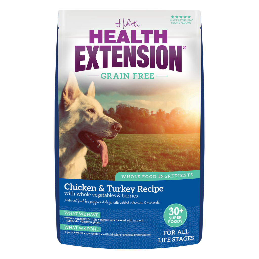 Health extensions dog food reviews hotsell