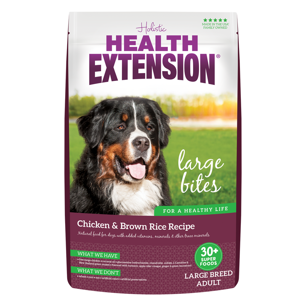 Holistic health shops extension dog food