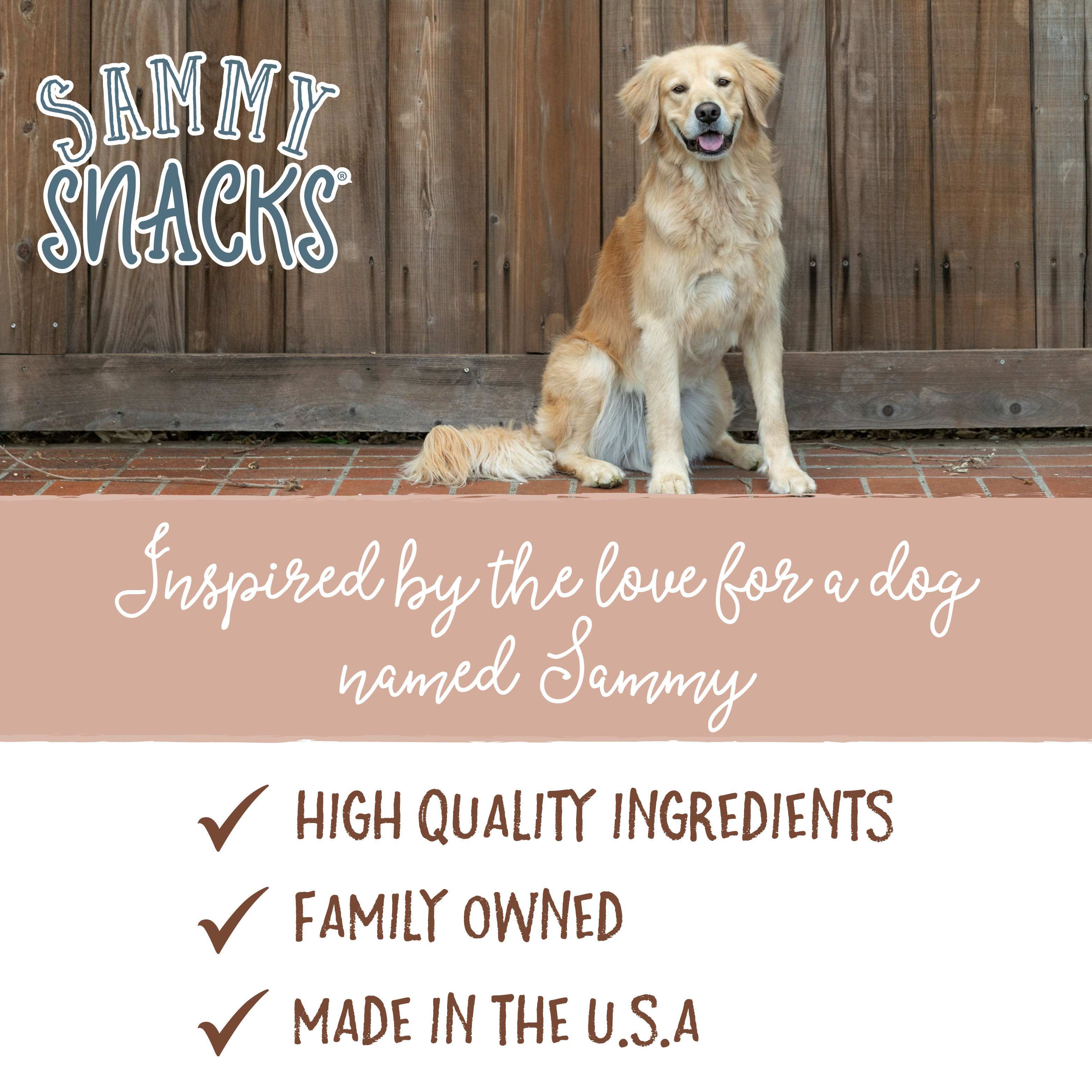 Sammy Snacks With Peanut Butter