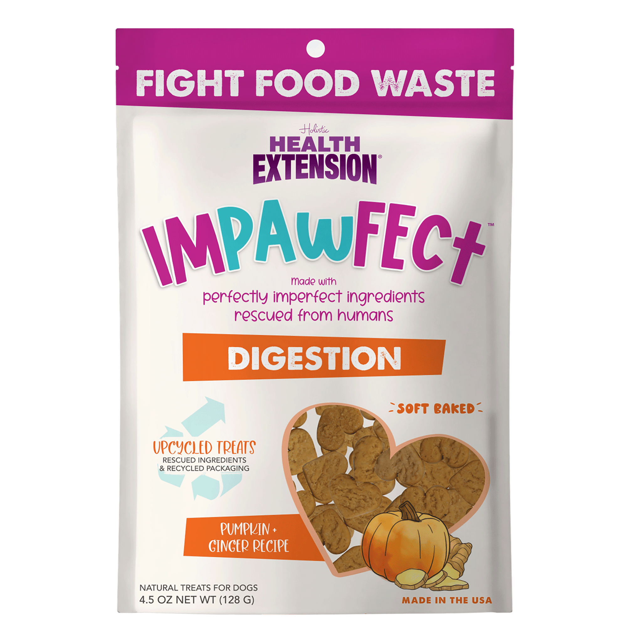 Impawfect Pumpkin & Ginger Treats for Digestive Support